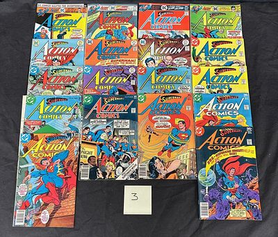 Action Comics Feat. Superman DC Bronze Age Comics. We offer in person or virtual previews of