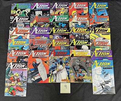 Action Comics Feat. Superman DC Copper Age Comics. We offer in person or virtual previews of