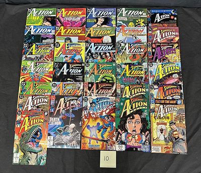 Action Comics Feat. Superman Copper Age Comics. We offer in person or virtual previews of