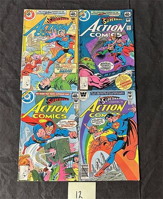 Action Comics Feat. Superman Whitman Variant Lot. We offer in person or virtual previews of