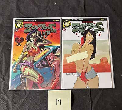 Zombie Tramp 42 w/ LE #/2500 Variant Cover Comic. We offer in person or virtual previews of
