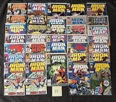 Iron Man Marvel 1st Series Copper Age Comic Books. We offer in person or virtual previews of