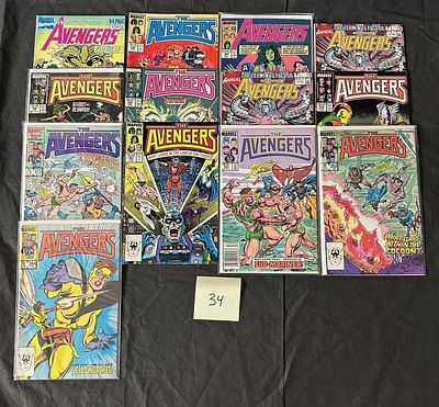 Avengers Marvel 1st Series Copper Age Comic Books. We offer in person or virtual previews of