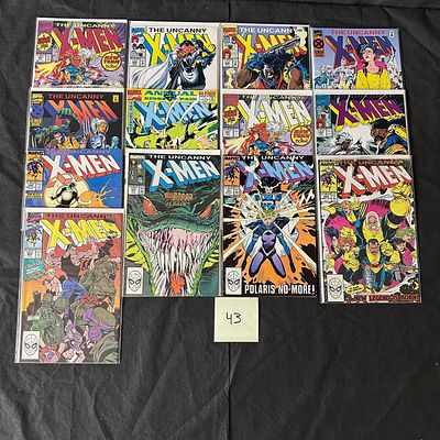 X-men Marvel 1st Series Comics W#250. We offer in person or virtual previews of auction lots up