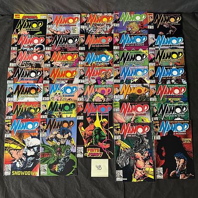 Nomar Marvel Copper Age Comic Books. We offer in person or virtual previews of auction lots up