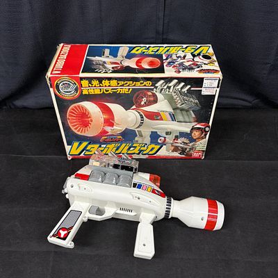 1989 Bandai Power Ranger V Turbo Bazooka CIB. Bandai Toei Power Rangers Turboranger V Turbo 