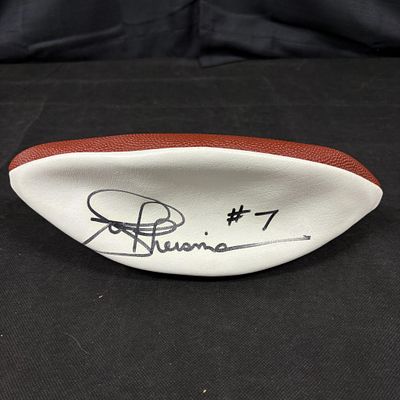 Joe Theismann Signed Football, JSA COA. Joe Theismann Signed Football. JSA COA. We ship 