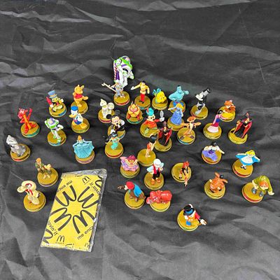 02 McDonald's Disney 100th anniversary Promo Toys. 2002 McDonald's happy meal toys from the 