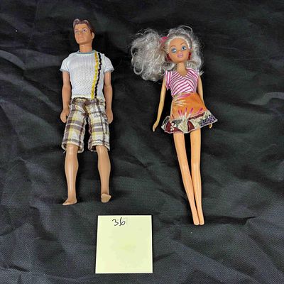 1960's Barbie and Ken Dolls. We ship in-house! We ship internationally. We also offer pick up 