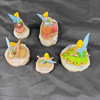 Tinkerbel Ron Lee Signed Bronze Statues (4). Four very cute, all individually numbered and 