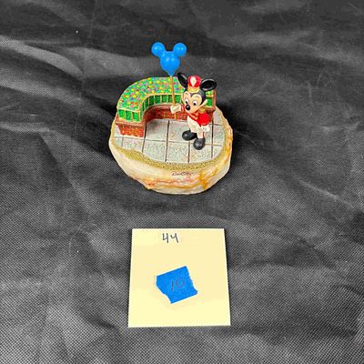 Scarce Mickey Signed Bronze Statue On Marble. Scarce Mickey w/ other Mickey's Signed and 