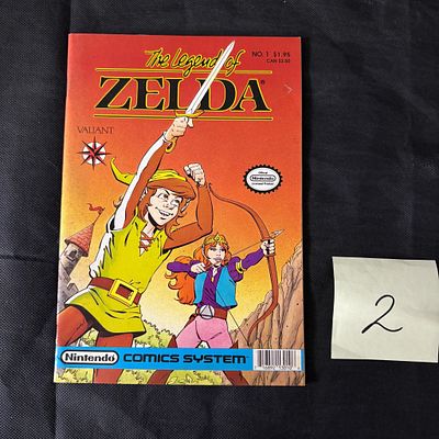Legend of Zelda 1 Valiant Bronze Age Key Comic. We ship in-house! We ship internationally. We 