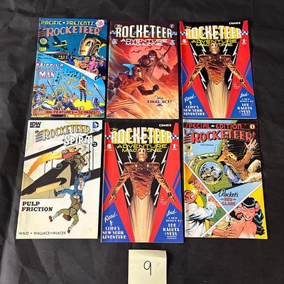 Dave Stevens Rocketeer Comics w/ 1st App Issue. We ship in-house! We ship internationally. We 