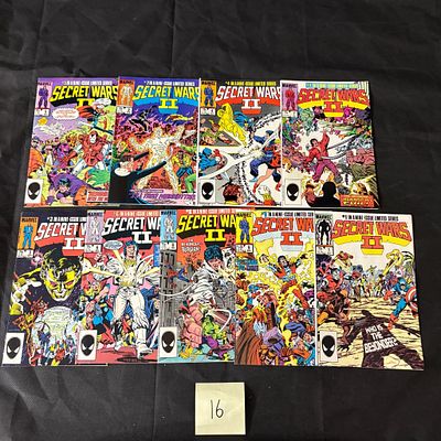 Marvel Comics Secret Wars II Comic Books. We ship in-house! We ship internationally. We also 