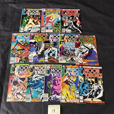 Marvel Comics Moon Knight Bronze Age Early Issues. We ship in-house! We ship internationally. We 