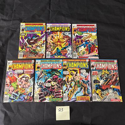 Marvel Comics Champions Bronze Age Comic Books. We ship in-house! We ship internationally. We 
