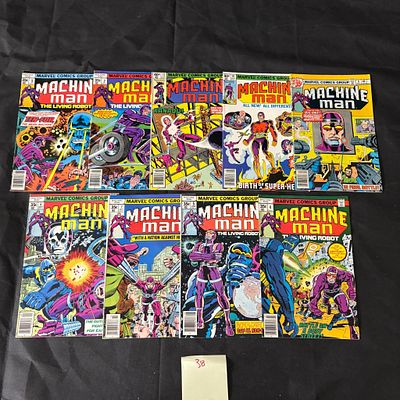 Marvel Comics Machine Man Bronze Age Comic Books. We ship in-house! We ship internationally. We 