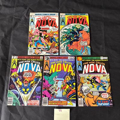 Marvel Comics Nova Bronze Age Comics w/ Last Issue. We ship in-house! We ship internationally. 