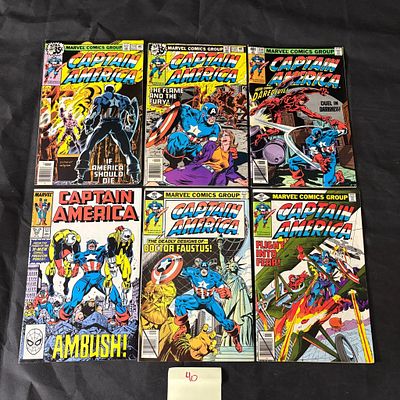 Marvel Comics Captain America Bronze Age Comics. We ship in-house! We ship internationally. We 