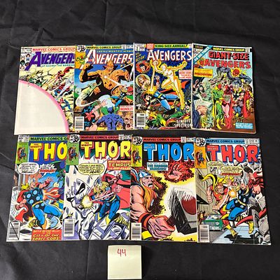Marvel Comics Avengers & Thor Bronze Age Comics. We ship in-house! We ship internationally. We 