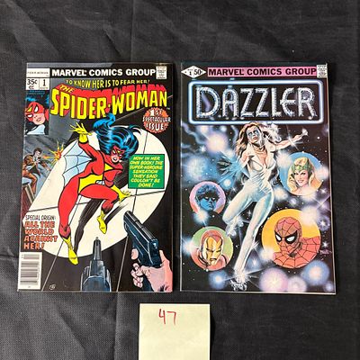 Marvel Comics Spider-Woman & Dazzler #1 Bronze Age. We ship in-house! We ship internationally. 