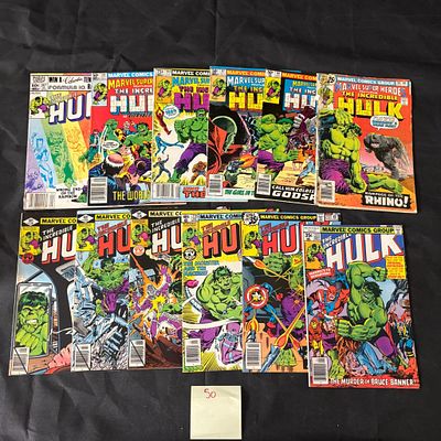 Marvel Comics Hulk Bronze Age Comic Boos. We ship in-house! We ship internationally. We also 