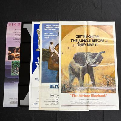 Historical Movie Posters, Malcolm X +. Lot of historical movie posters, includes The African 