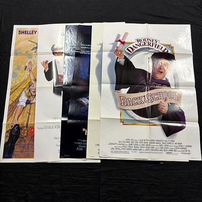 1980s Comedy One Sheet Posters, Back to School +. Lot of 1980s One Sheet Movie Posters, Includes 