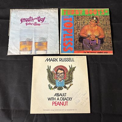 Signed Record Albums, Mark Russell +. We ship in-house! We ship internationally. We also offer 