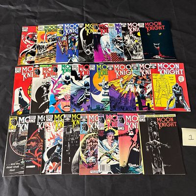 Moon Knight Marvel Bronze Age Comics w/Keys