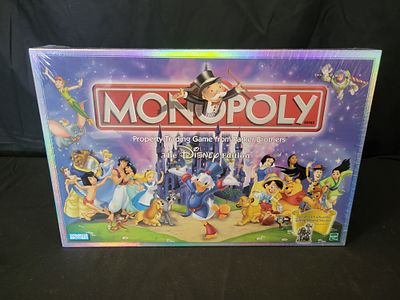 I00008 2001 Monopoly The Disney Edition Board Game by Parker Brothers. BID PER WHAT YOU SEE IN 