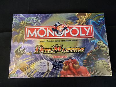 I00004 Monopoly Duel Masters Special Edition Board Game Parker Brothers 2004. BID PER WHAT YOU 