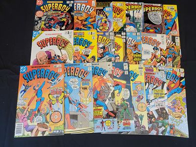 A Collection of The New Adventures of Superboy DC Comics. BID PER WHAT YOU SEE IN THE PHOTO, NOT 