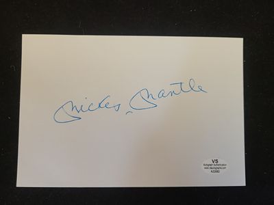 I01088 | Mickey Mantle Hand-Signed Index Card, VS Authenticated A32882. BID PER WHAT YOU SEE IN 