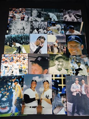 I01721 | A Collection of New York Yankees Photographic Memorabilia Featuring Autographed and 