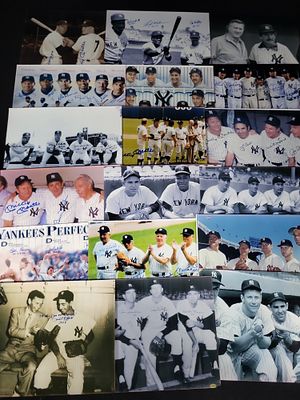 I01722 | A Collection of New York Yankees Baseball Photographs and Commemorative Prints 
