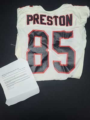 I01258 | 1995 Roell Preston Atlanta Falcons Game Worn Jersey with MEARS LOA. BID PER WHAT YOU 