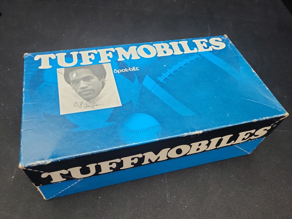 Lot 239: I02016 | A Pair of Vintage Spot-bilt Tuffmobiles O.J. Simpson Endorsed Athletic Shoes in Original Box