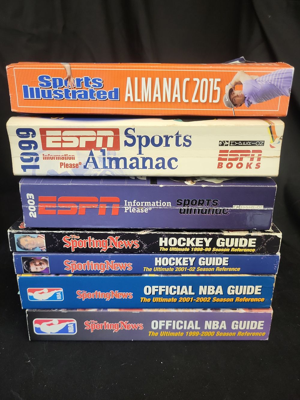 Lot 372: I01343 | A Collection of Seven Sports Almanacs and Reference Guides, 1998-2015