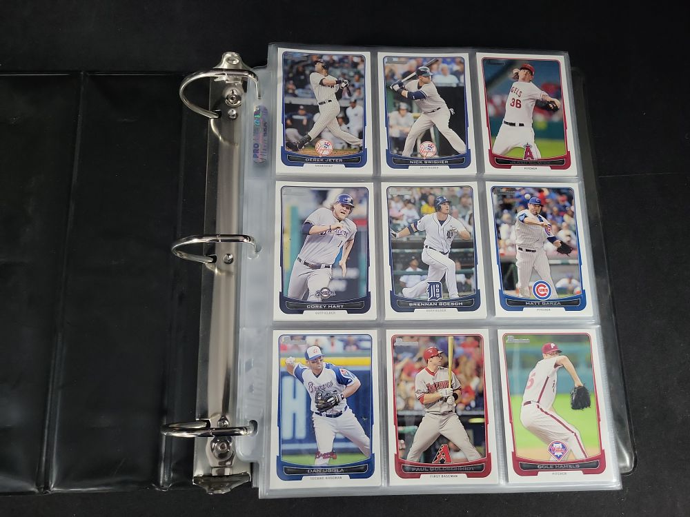 Lot 395: I01981 | An Assortment of 2011 and 2012 Bowman and Bowman Chrome Baseball Trading Cards