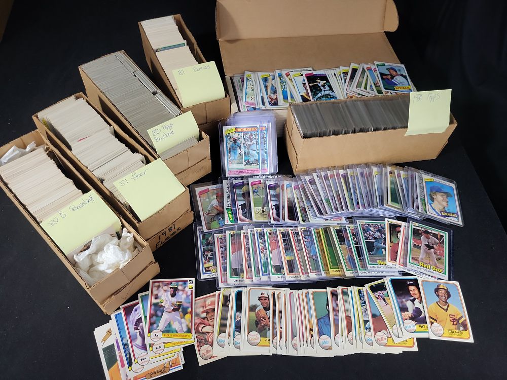 Lot 397: I01784 | A Collection of Thousands of Early 1980s Topps, Donruss, and Fleer Baseball Cards