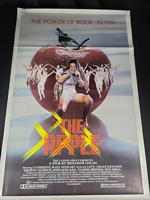 I02024 | Original One-Sheet Movie Poster for The Apple (1980). BID PER WHAT YOU SEE IN THE PHOTO 