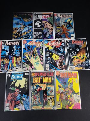 I02132 | A Collection of Twelve DC Comics Batman Issues Including Key First Appearances and 