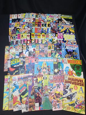 I02090 | A Large Collection of Marvel Comic Books, Bronze to Copper Age, c. 1982-1994. BID PER 