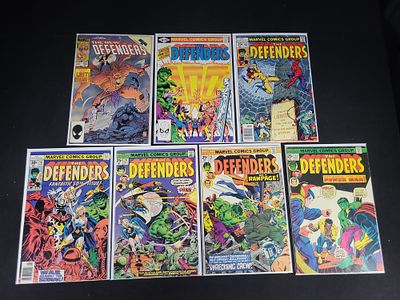 I02101 | Marvel Comics Group The Defenders Collection of Seven Comic Books. BID PER WHAT YOU SEE 