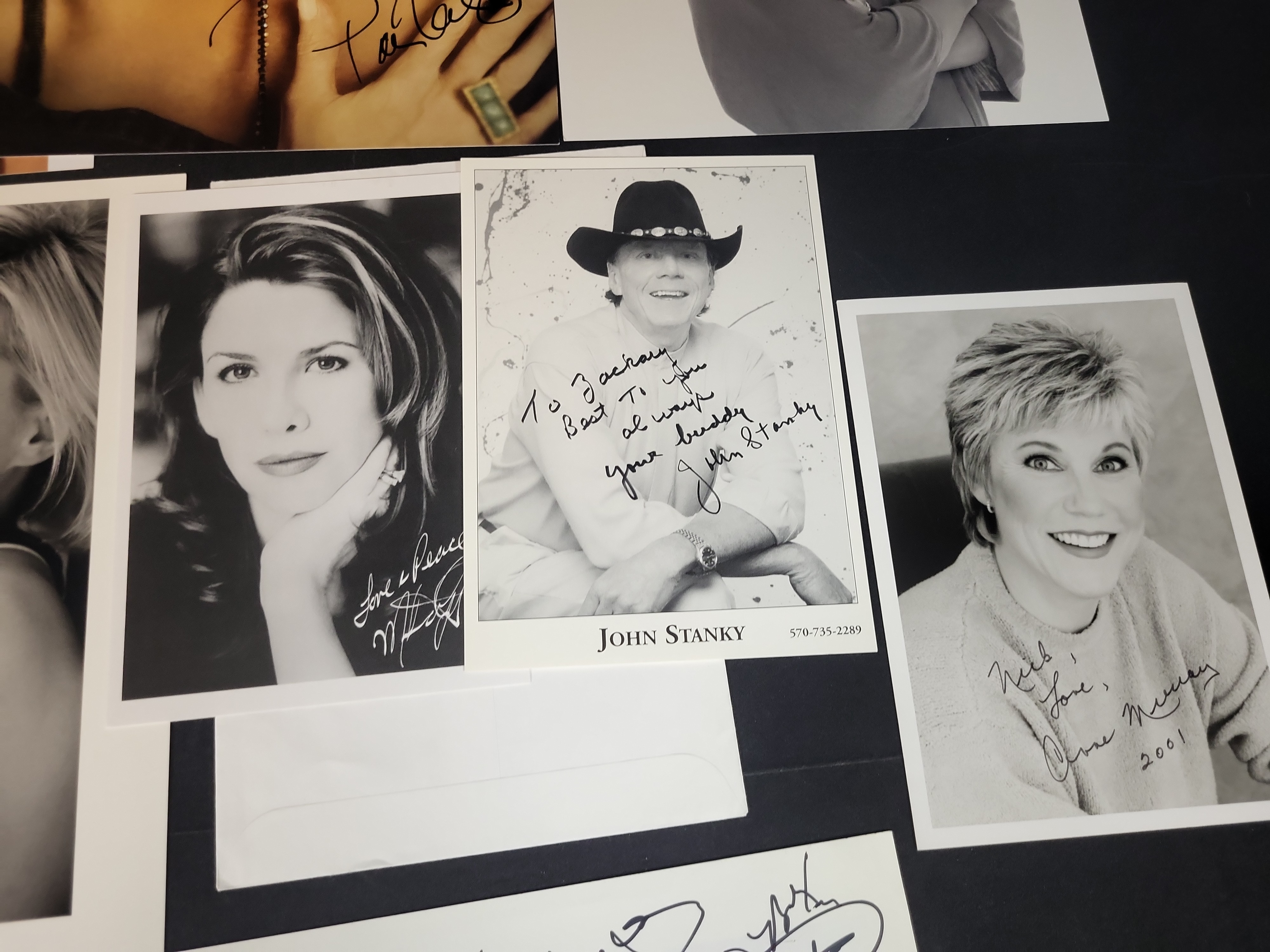 I03031 | A Collection of 10 Autographed Celebrity Publicity and Cast Photographs