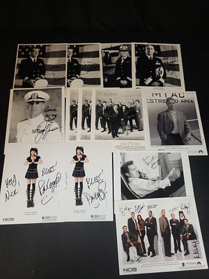I03030 | A Collection of Autographed Promotional Television Photographs Including The West Wing 