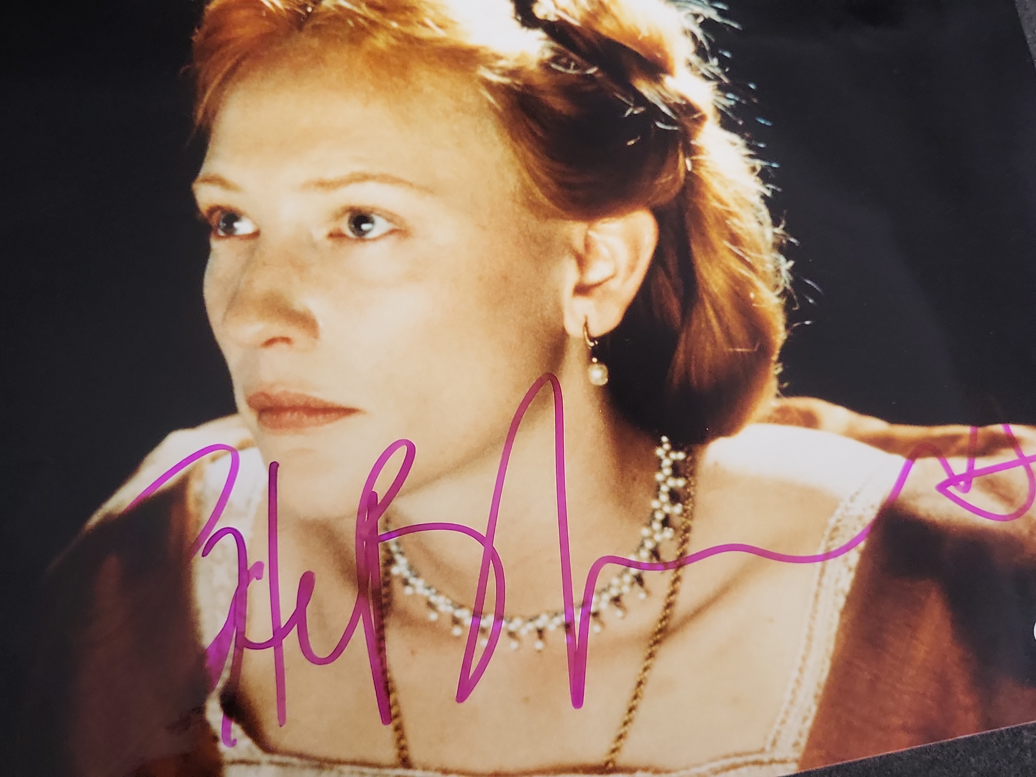 I03420 | Cate Blanchett Autographed Photograph as Queen Elizabeth I with JSA Authentication