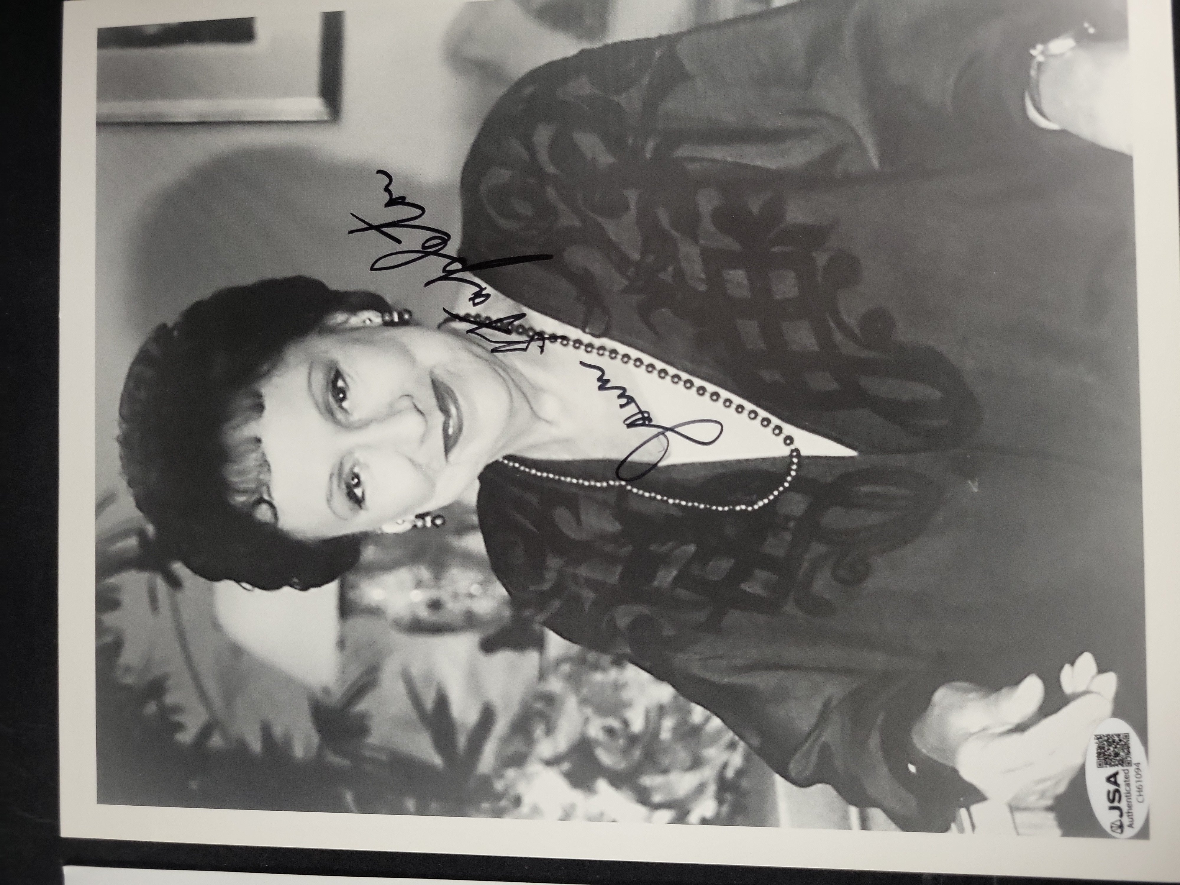 I03399 | Four Autographed Vintage Television Production and Promotional Photographs with JSA Authentication