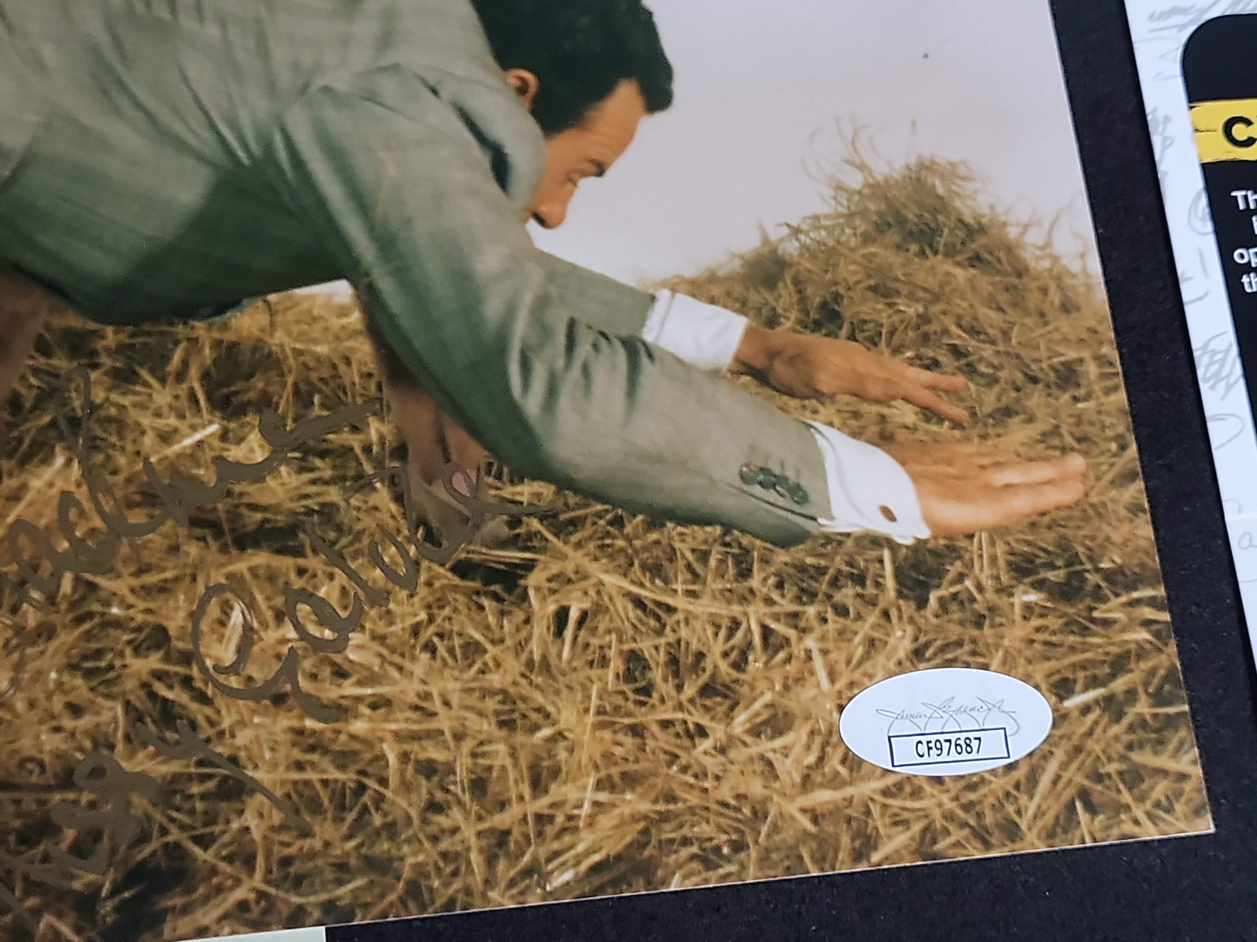 I03430 | Honor Blackman Autographed Goldfinger Photograph with JSA COA